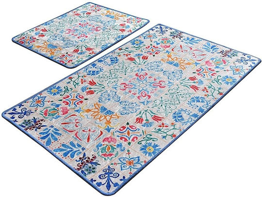 Antiderapant Set Covorașe de Baie CERAM4506 Multicolor 2buc