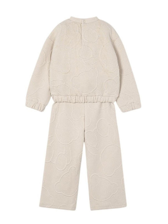 Kinder-Set mit Hose Winter 2Stück Beige