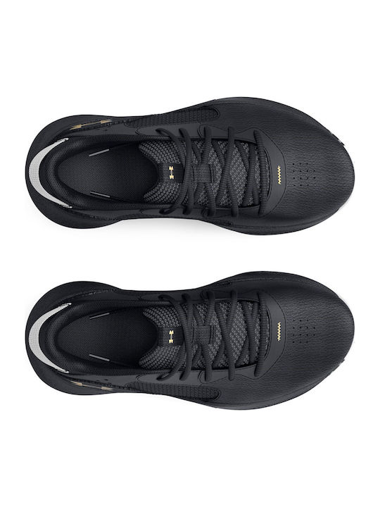 Lockdown 6 Kids Sports Shoes Basketball with Laces Black