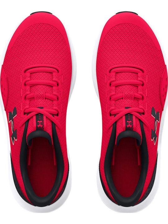 Surge 4 Kids Sports Shoes Running with Laces Red