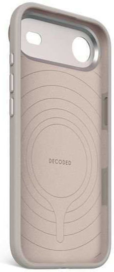 Decoded Antimicrobial Back Cover Σιλικόνης 1.2mm Μπεζ (iPhone Air)
