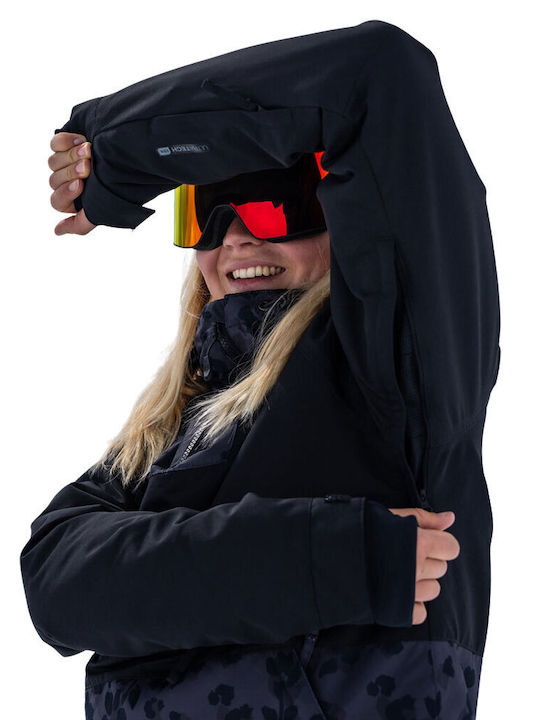 Horsefeathers OW230C Γυναικείο Μπουφάν για Σκι & Snowboard Μαύρο