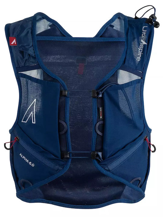 Ultraspire Alpha 6.0 Midnight Blue + W/2 X 500ml Soft Blue Flask Ultraspire