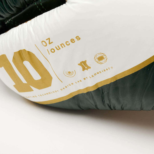 Leone 1947 Mănuși de Box din Piele pentru Competiție Verzi