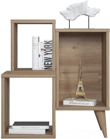 Βιβλιοθήκη Mabel Oak 60x27x65εκ.