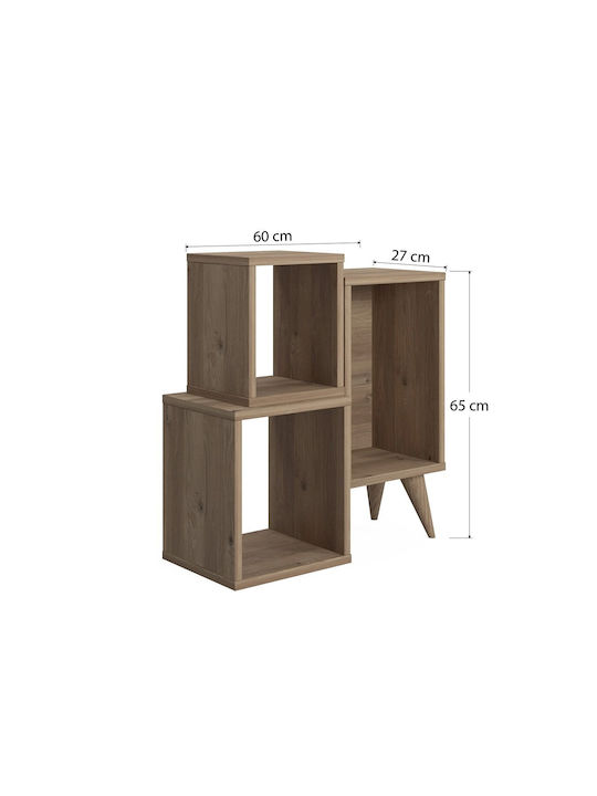 Βιβλιοθήκη Oak 60x27x65εκ.