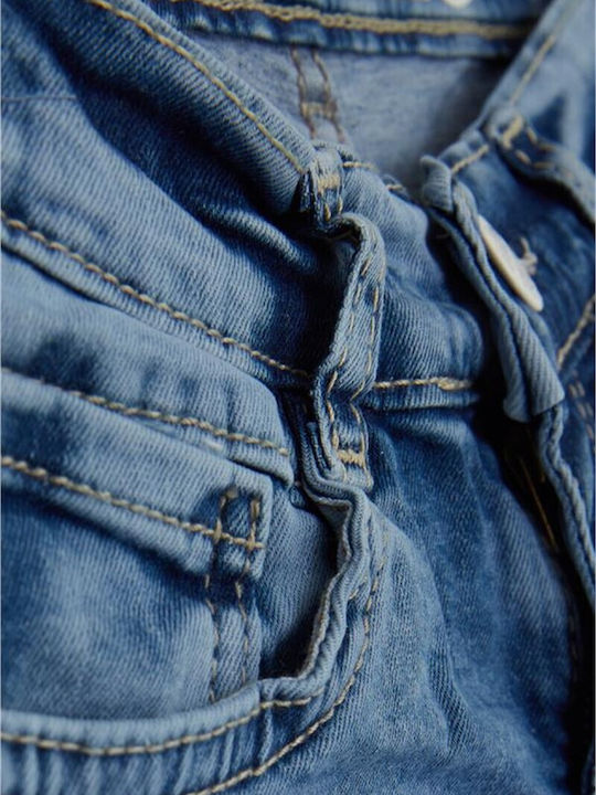 Kinder Schlaghose Jeans Blau
