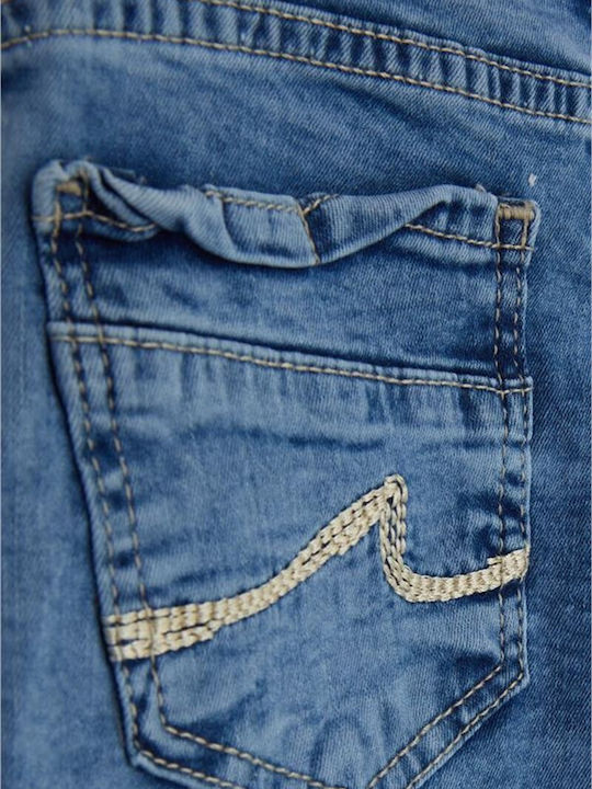 Kinder Schlaghose Jeans Blau