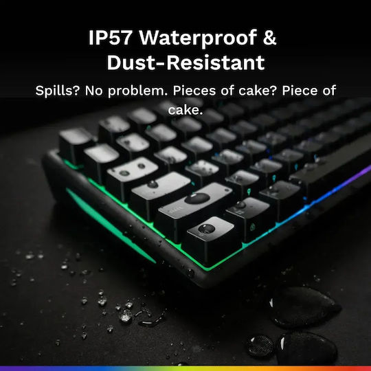Glorious GMBK Gaming Keyboard 75% with RGB lighting (English US)