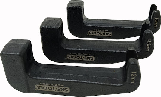 Σετ 3 Γάντζοι Εξαγωγή Μπεκ Άνοιγμα 12 Mm 13.5 Mm + 16 Mm Sks Tools 40010093