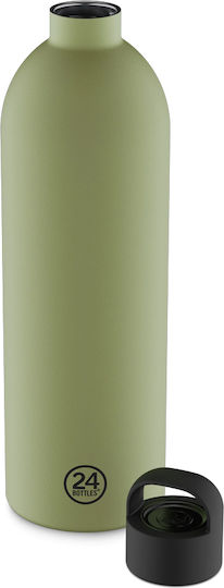 24Bottles Clima Μπουκάλι Θερμός Πλαστικό / Ανοξείδωτο BPA Free 1.5lt Sage