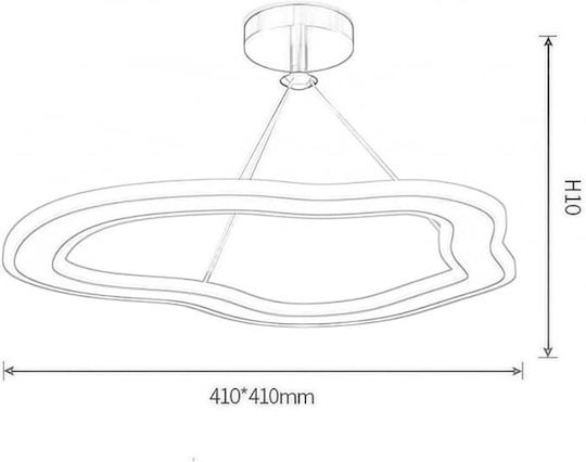 Lightplanet Pendant Light White LED with Natural White Light