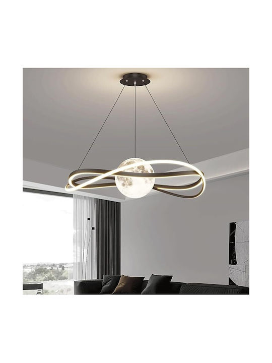 Lightplanet Pendant Light Black LED with Natural White Light