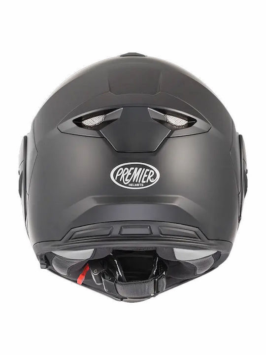 Premier X-Charger U9 BM Black Matt Κράνος Μηχανής Flip-Up ECE 22.06 με Sunvisor