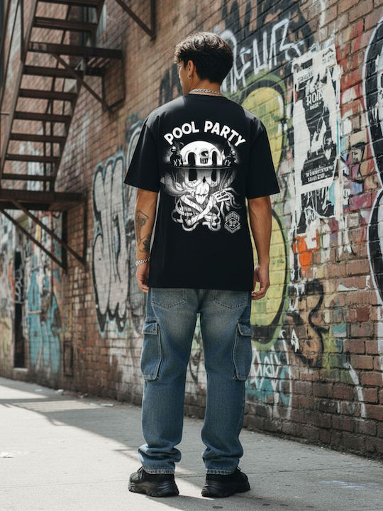 Pool Party T-shirt Black