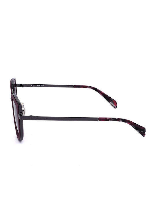 Police Women's Sunglasses with Pink Frame and Pink Lens SPLD83 0GL7