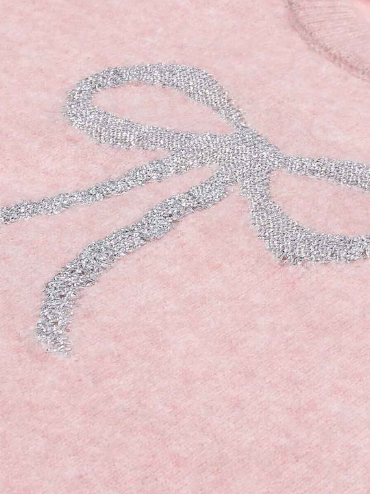 Mädchenkleid Langärmelig Geprüft Rosa