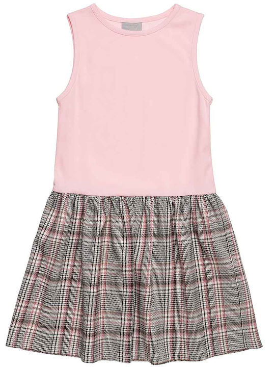 Mädchenkleid Langärmelig Geprüft Rosa