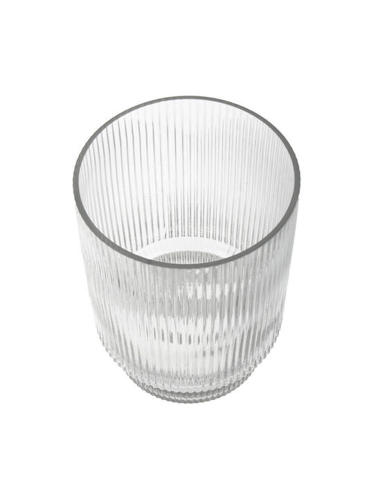 Selected by Pragmatic Διακοσμητικό Βάζο Glas Transparent 16x16x22cm 1Stück