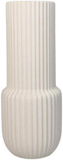 Selected by Pragmatic Vază Decorativă Ceramică Alb 16x16x22cm 1buc