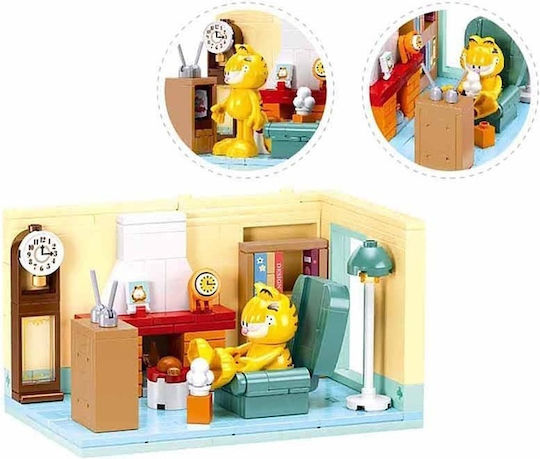 Sluban Блокчета Garfield In The Living Room 219бр