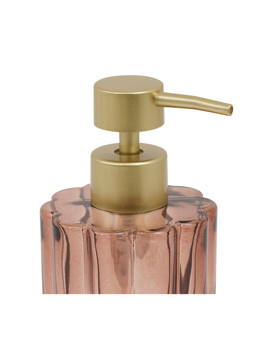5Five Dispenser Γυάλινο Ροζ 300ml