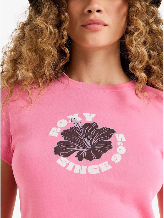 Beach Women's Crop T-shirt Pink