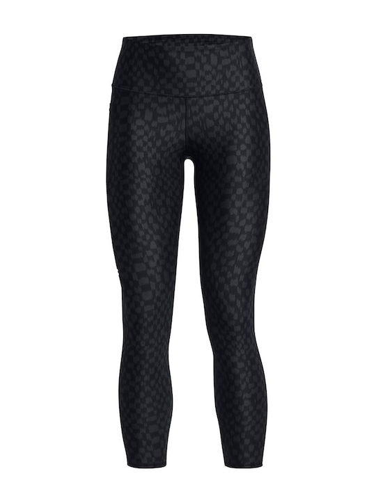 Training Damen Gekürzte Leggings Für Formendefinition Schwarz