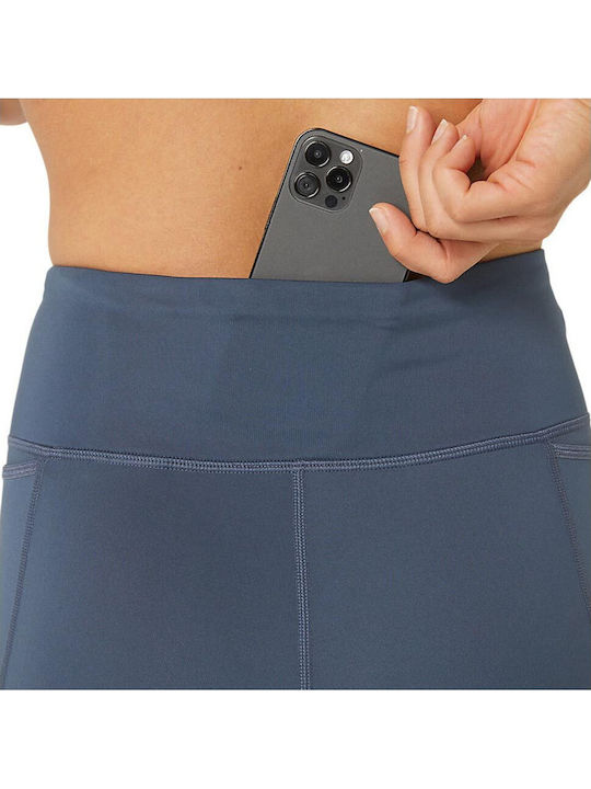 Nagino Leggings Pentru Alergare Colanți Lung Albastru