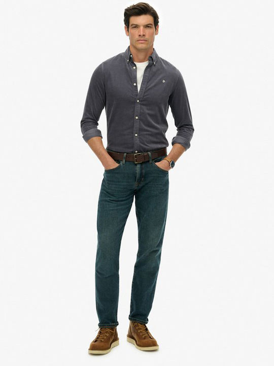 Classic Langärmlig Hemd Jua Blue