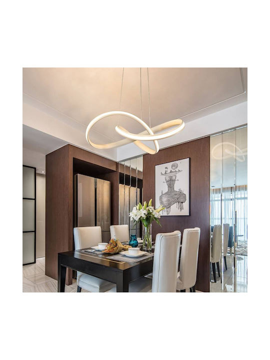 Powertech Pendant Light White 50x50x120cm