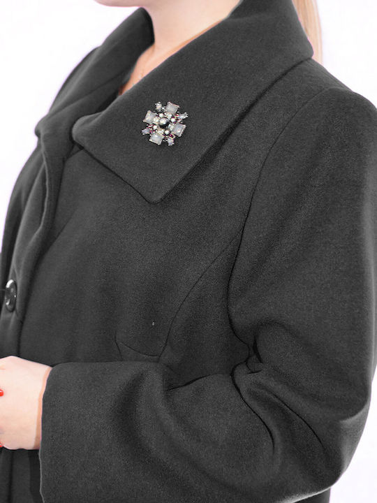 Women's Anthracite Grey Coat