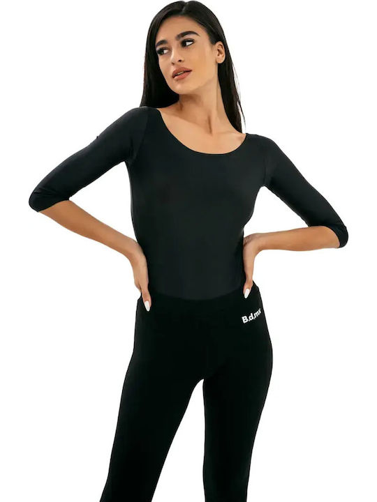 Women's Long Training Legging Black
