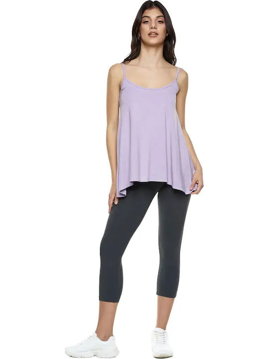 Schulung Frauen Capri Leggings Dark Grey