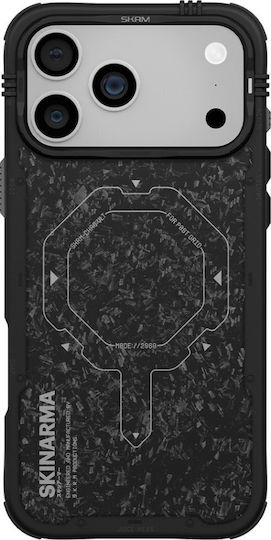 Skinarma Back Cover Πλαστικό / Σιλικόνης Μαύρο (iPhone 17 ProNokia 2.4)