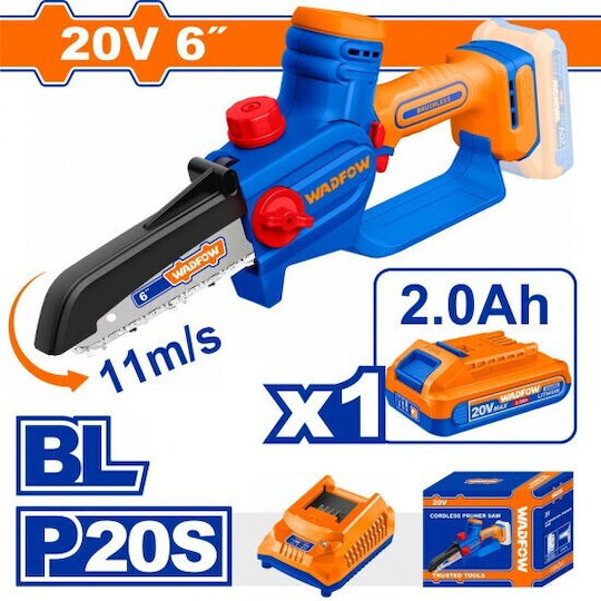 Wadfow Кастрене Безчетков 20V 2.15кг с шина 15.24см