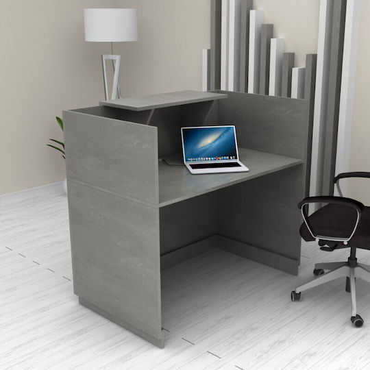 Megapap Büroempfang mit Abmessungen L120xB70xH110cm