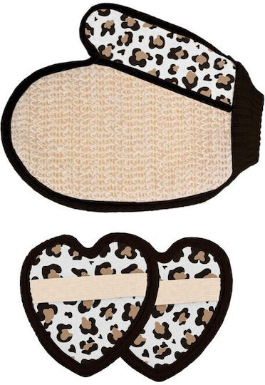 Bath Set Face Body Cleansing Gloves By Upper Canada