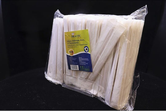Practic Drink Stirrer 14cm 500pcs White