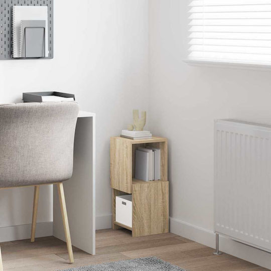 vidaXL Office Storage Cabinet Wooden White 25.5x25x55cm