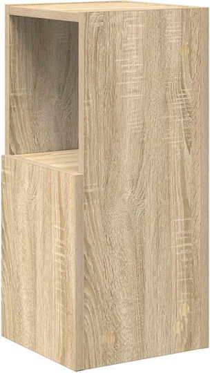 vidaXL Office Storage Cabinet Wooden White 25.5x25x55cm