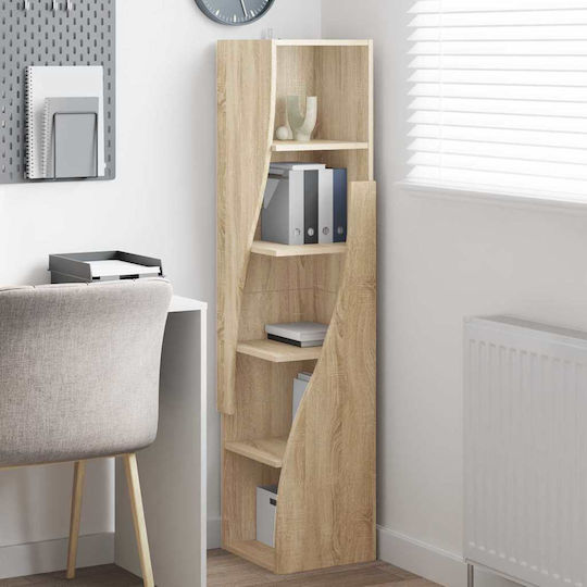 vidaXL Office Storage Cabinet Wooden White 32x32x140cm