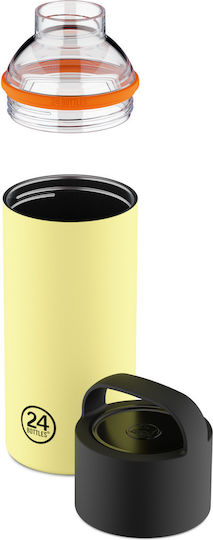 24Bottles Stainless Steel Thermos Bottle BPA Free 730ml Citrus
