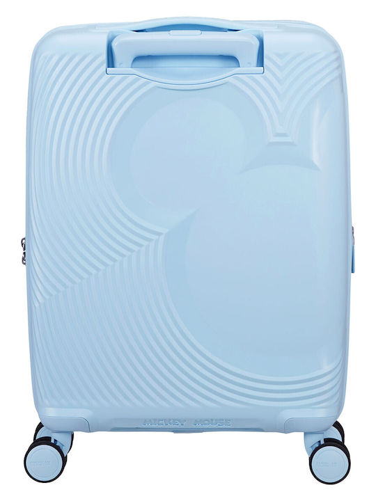 American Tourister Mickey Mouse Детска Светлосиня с 4 колела Височина 55см.