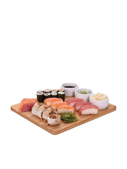 Excellent Houseware Πλατώ Σερβιρίσματος για Σούσι Ξύλινο 28x24εκ. Excellent Houseware Πλατώ Σερβιρίσματος για Σούσι Ξύλινο 28x24εκ.