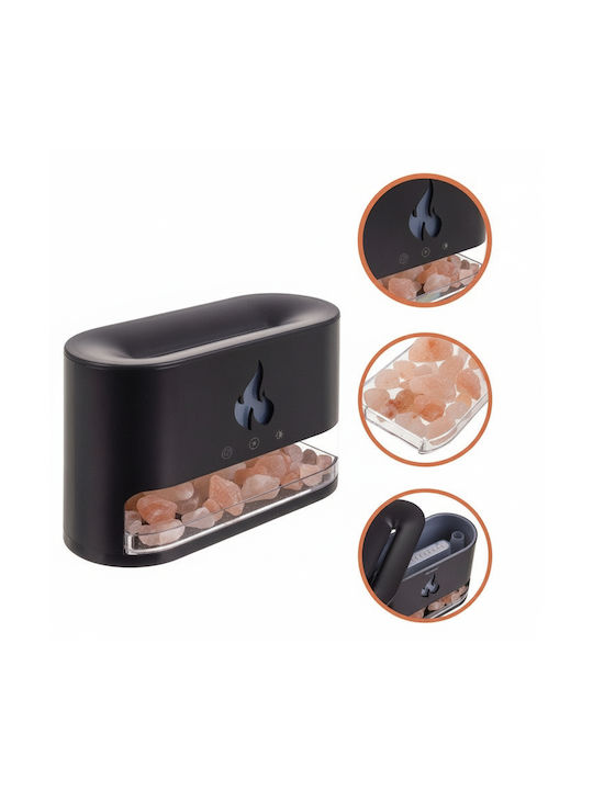 Lumini LED Dispozitiv de aromaterapie cu temporizator Negru 250ml ZY12643QWS17 Lumini LED Dispozitiv de aromaterapie cu temporizator Negru 250ml ZY12643QWS17