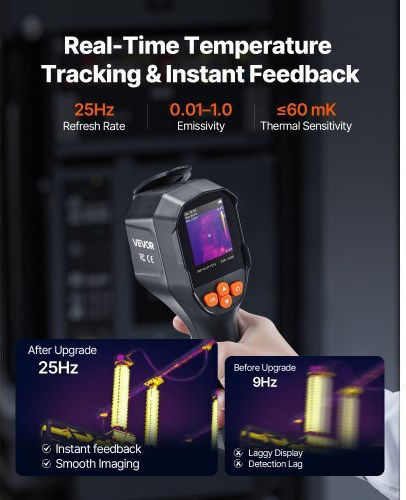 Vevor Handheld Thermal Camera with Screen 2.4" 20°C-550°C SCSYHWRXY28IBVSXH001V9