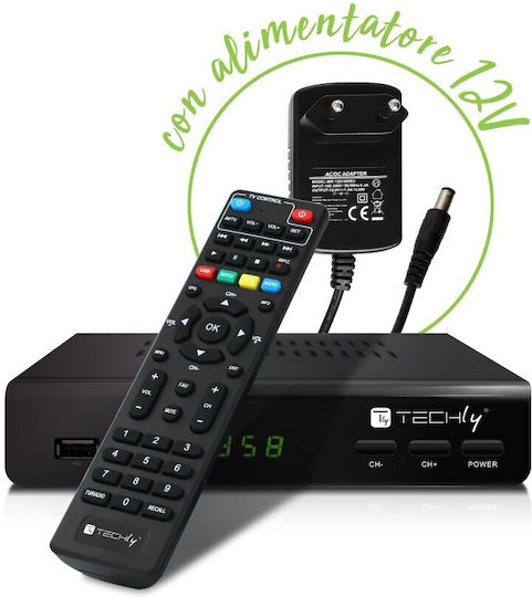 Techly Satellite Decoder IDATA TV-DT2MB DVB-T / DVB-T2