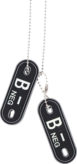 Blood Type Dog Tags Chain B