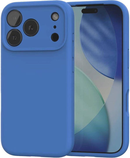 Spacecase Umschlag Rückseite Silikon Blau (iPhone 17 Pro)